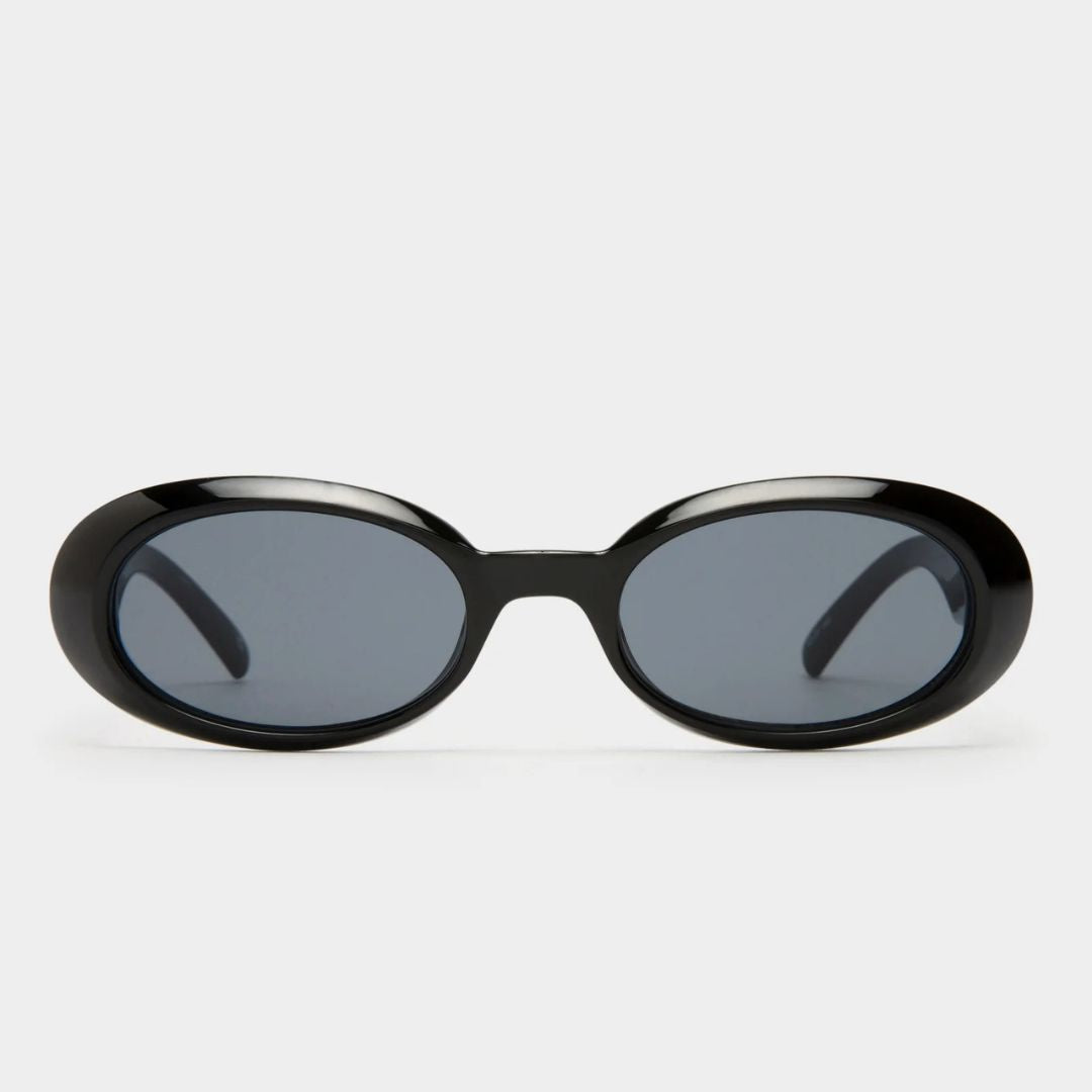 Le Spec Work It Black Sunglasses
