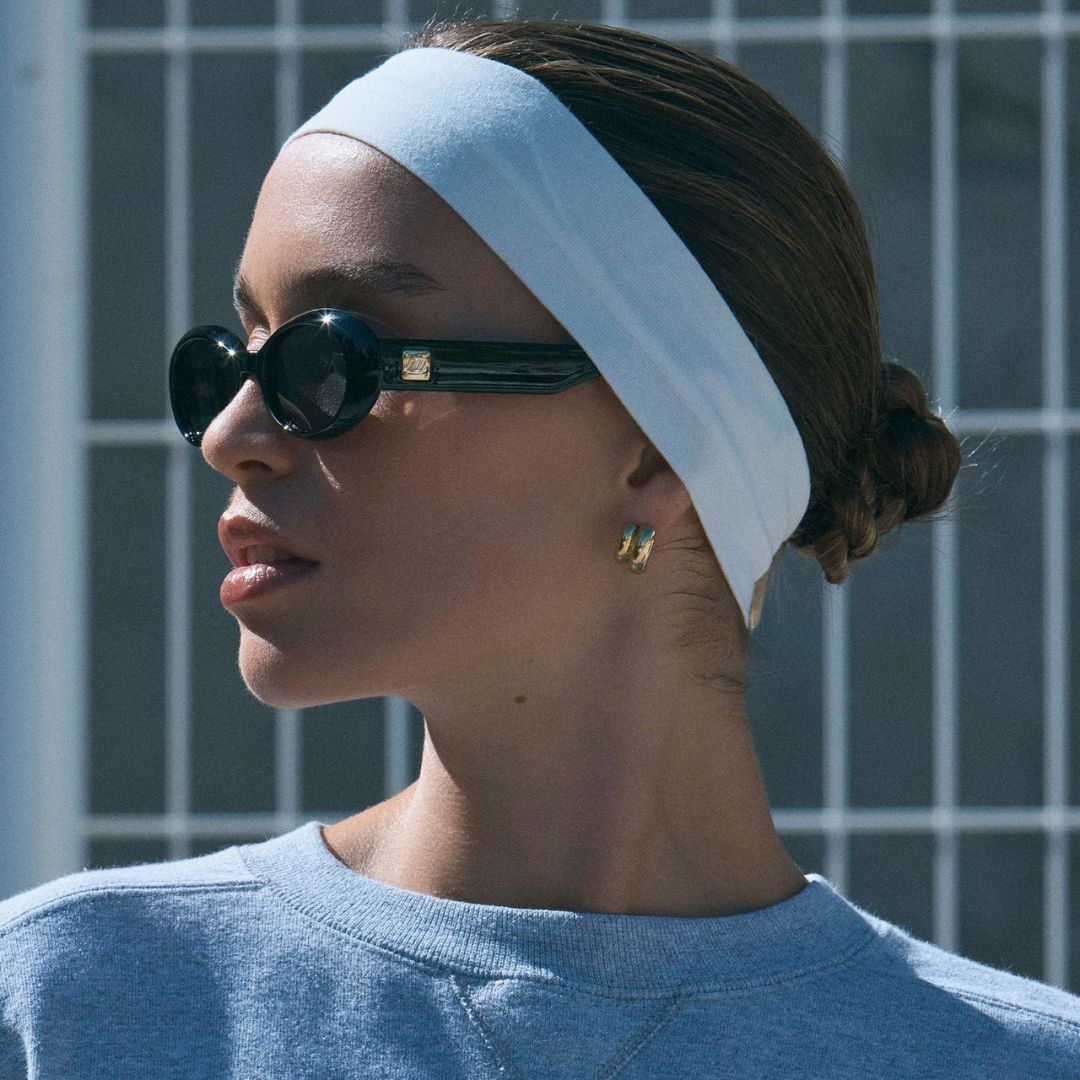 Le Spec Work It Black Sunglasses