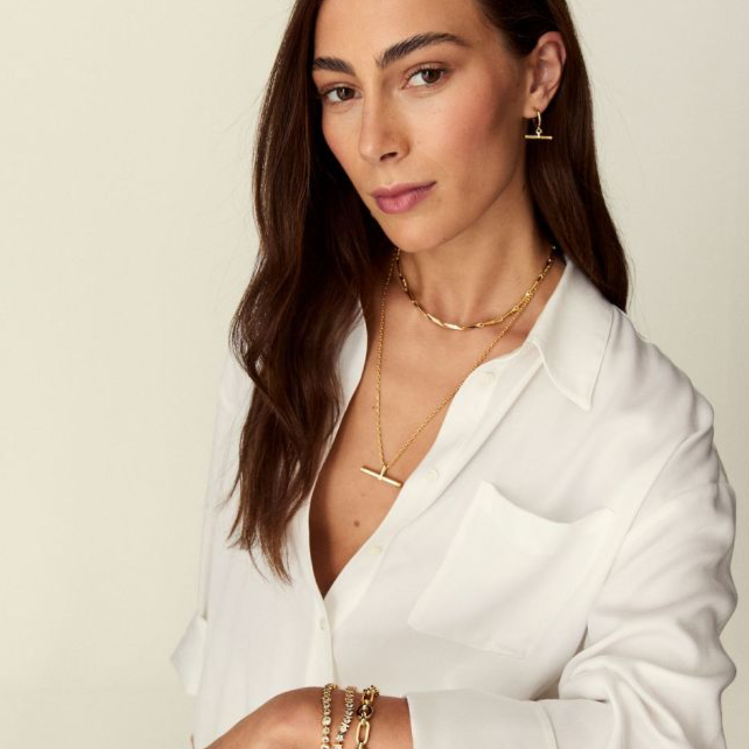 Talis Chains T Bar Light Necklace