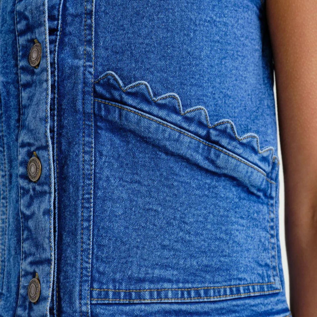 Compania Fantastica Denim Vest